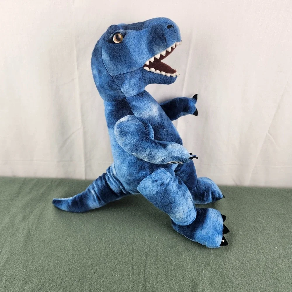 Build a Bear Workshop Blue T‎ Rex Dinosaur Plush 16